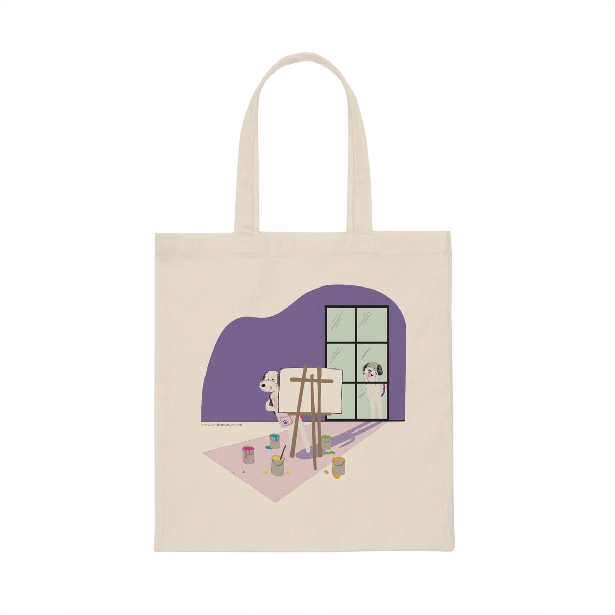 Stevie's Pawtrait Parlor - Lightweight Tote Bag