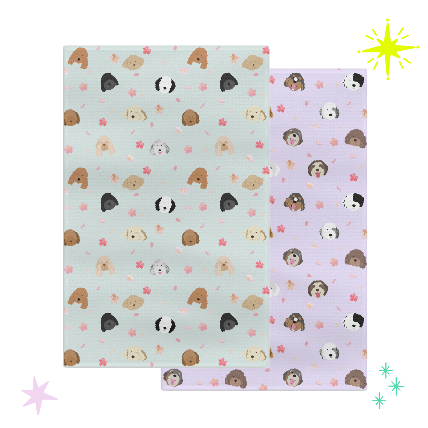 Doods in Springtime - Tea Towels (Set of 2)