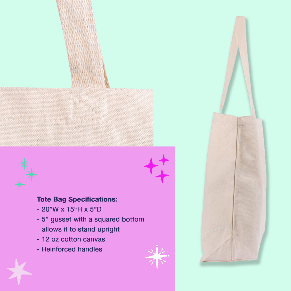 Stevie & Smudge Signature Tote Bag