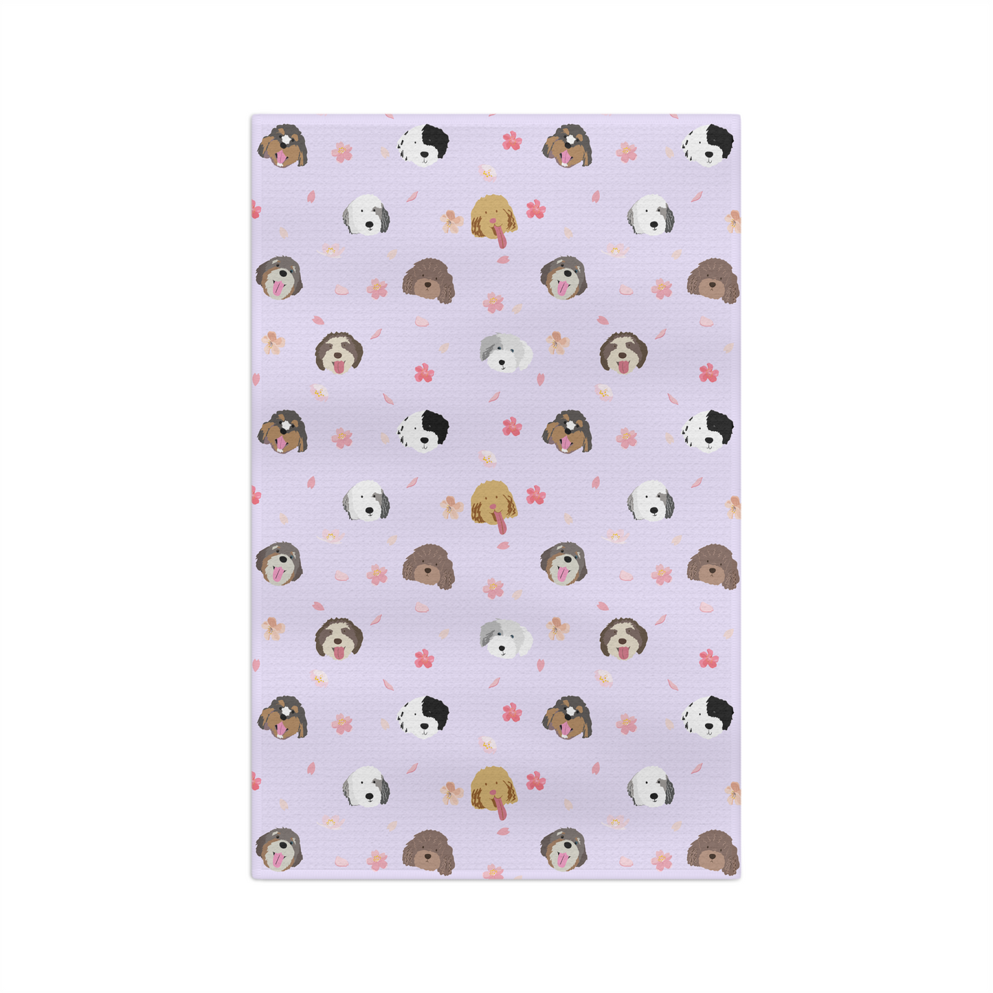 Doods in Springtime - Tea Towel - Lavender