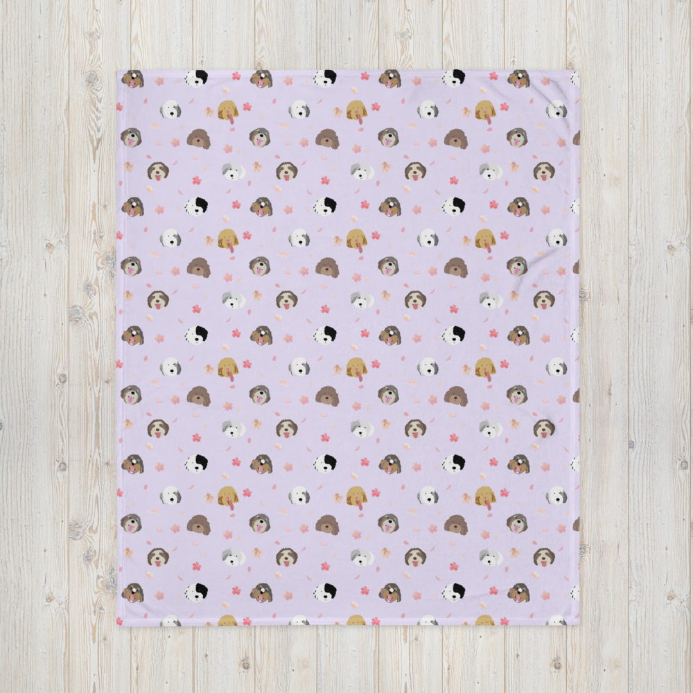 Doods in Springtime 50" x 60" Throw Blanket