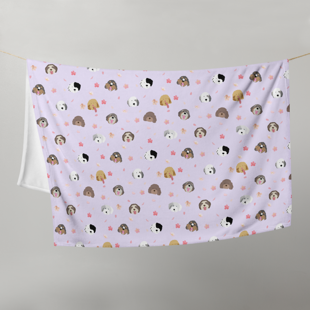 Doods in Springtime 50" x 60" Throw Blanket