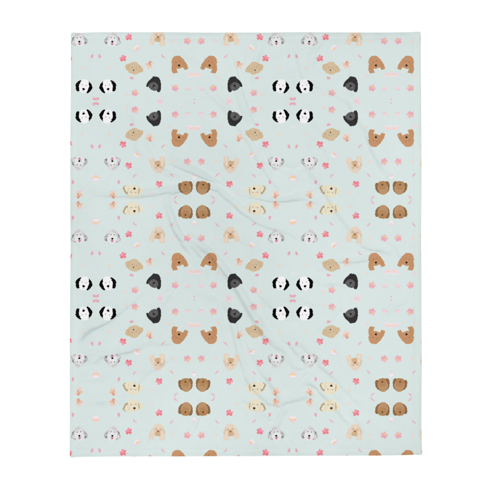 Doods in Springtime 50" x 60" Throw Blanket