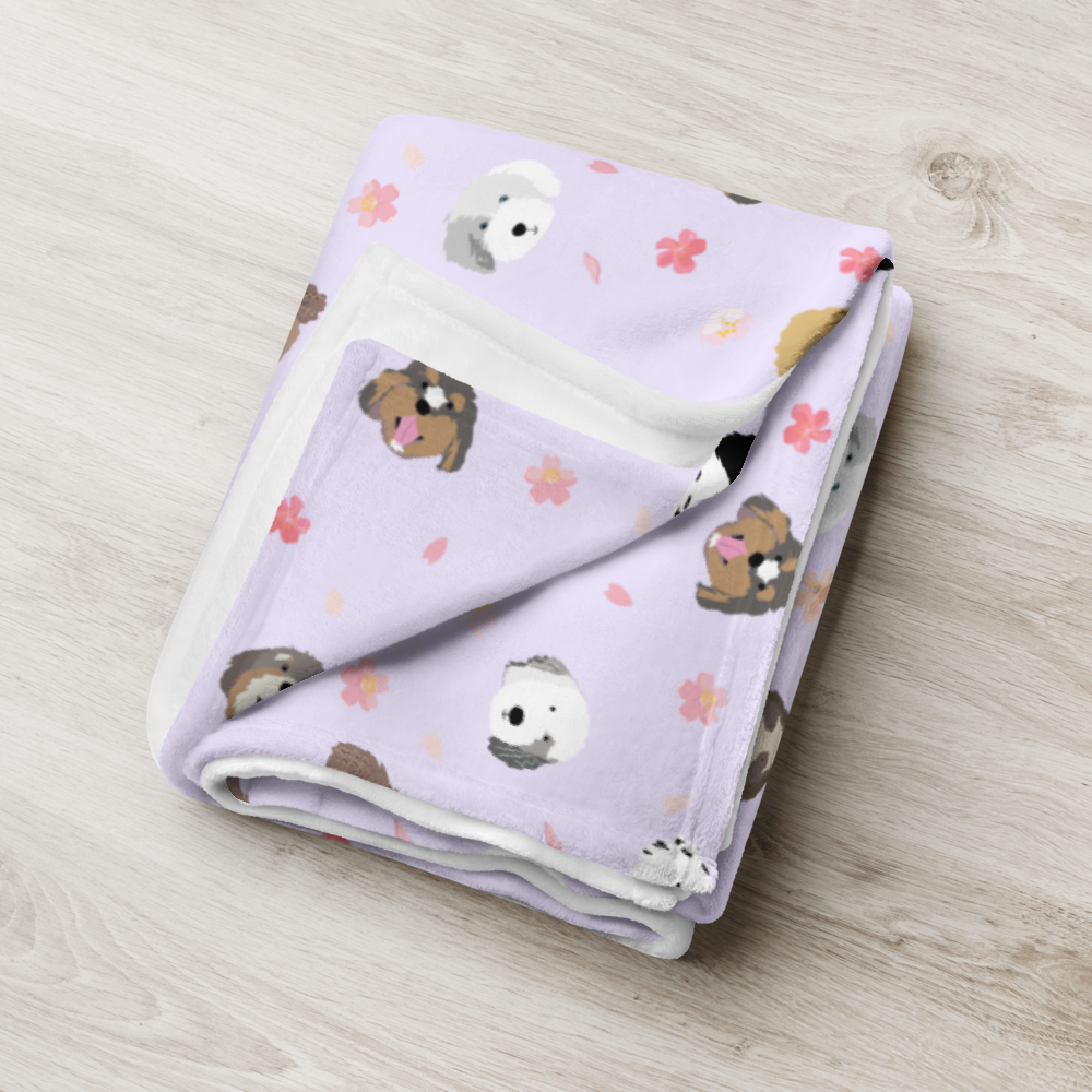 Doods in Springtime 50" x 60" Throw Blanket