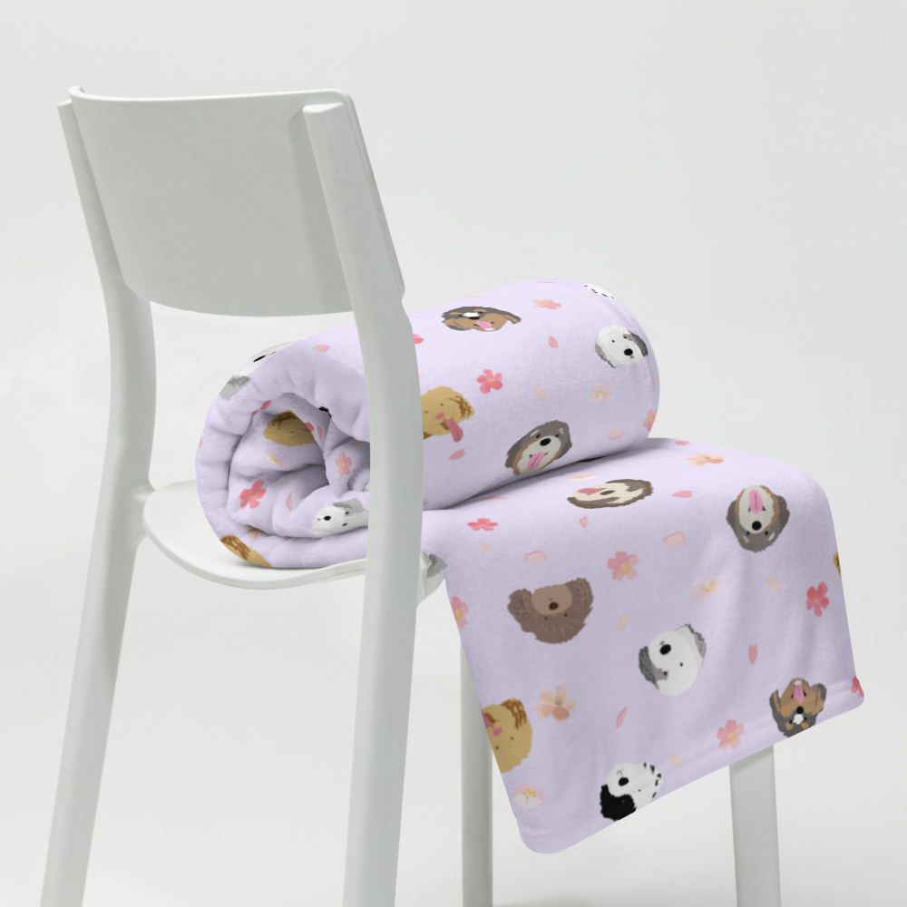 Doods in Springtime 50" x 60" Throw Blanket