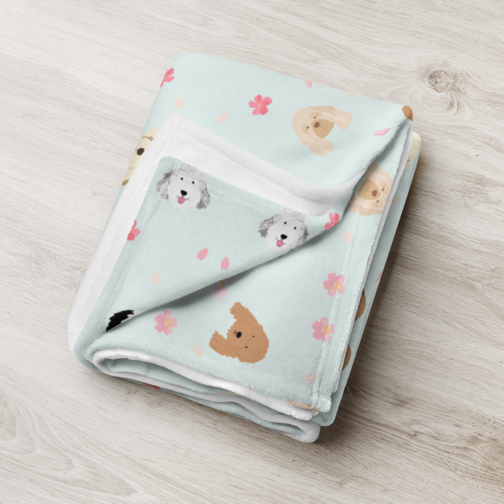 Doods in Springtime 50" x 60" Throw Blanket
