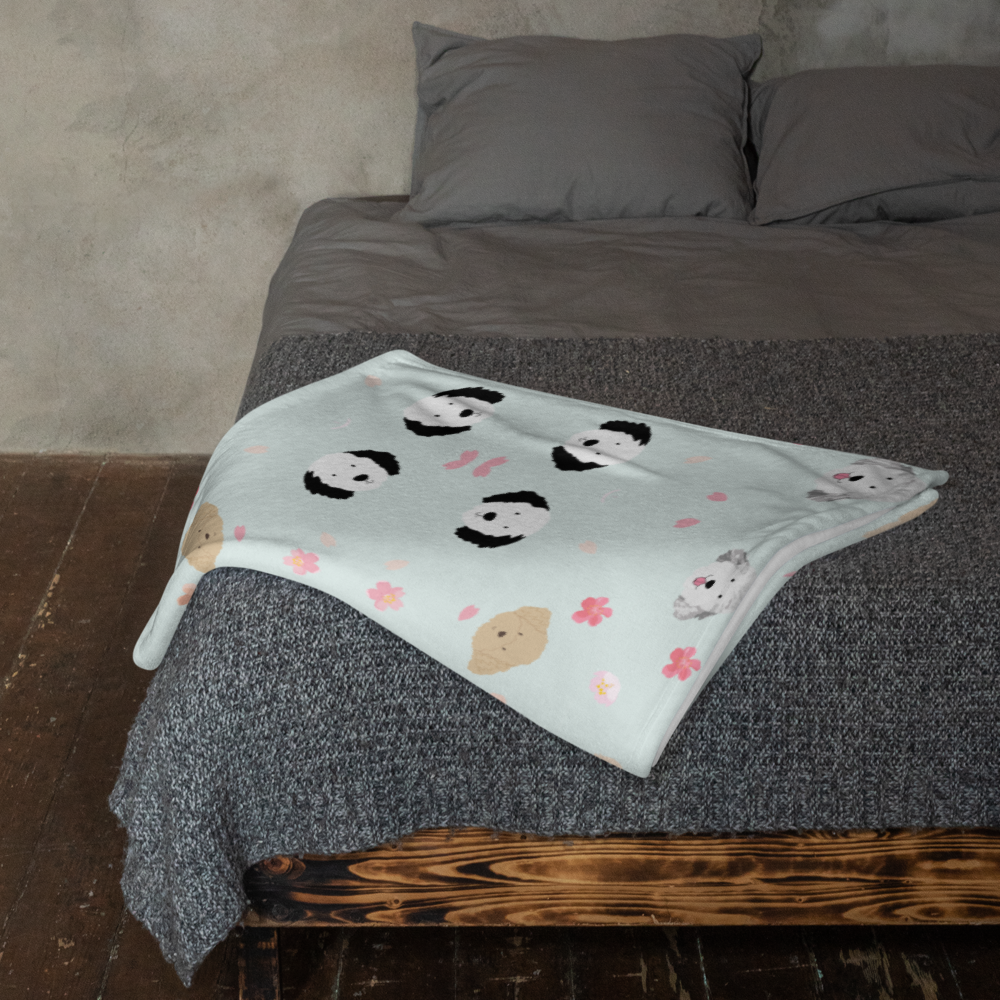 Doods in Springtime 50" x 60" Throw Blanket