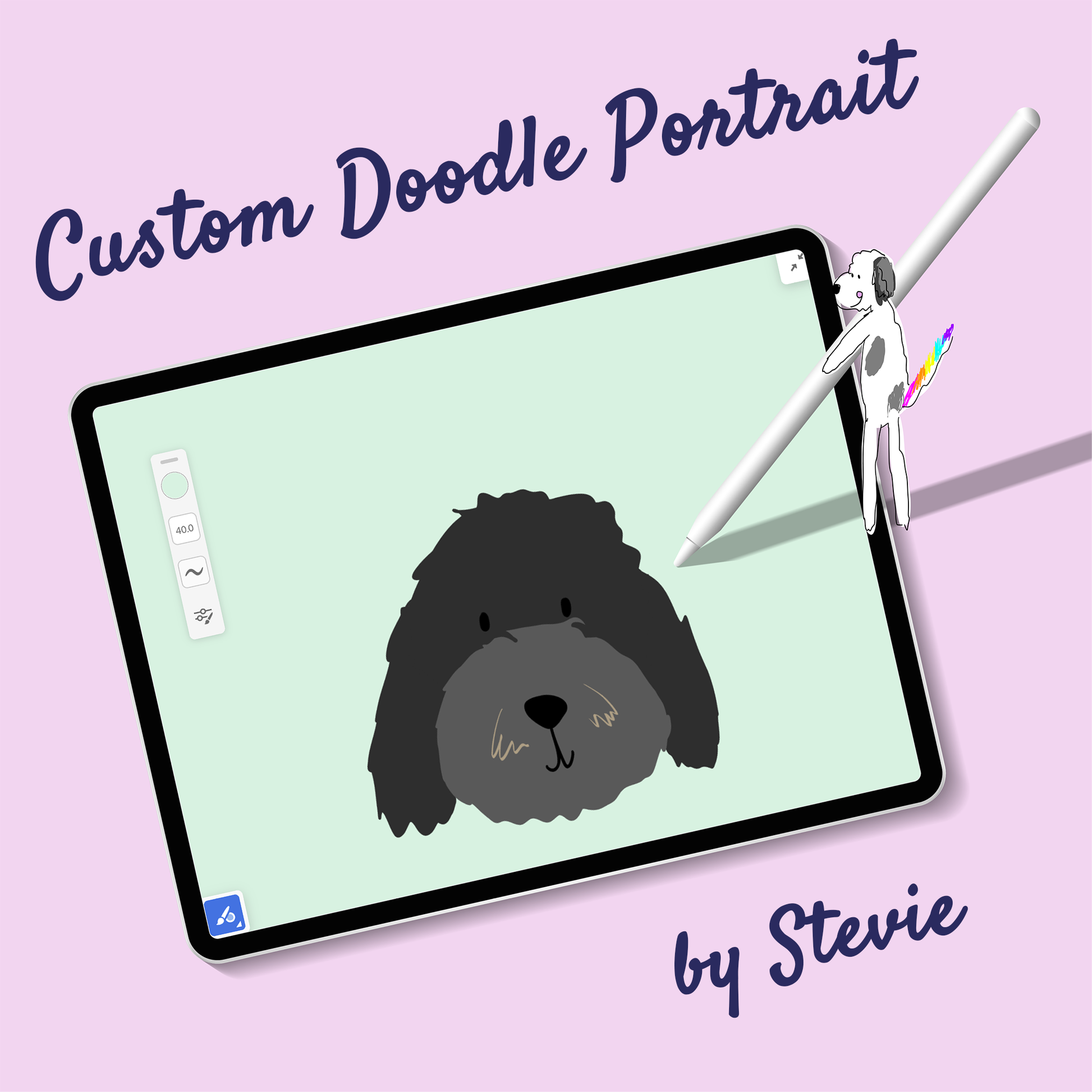 Custom Doodle Portrait