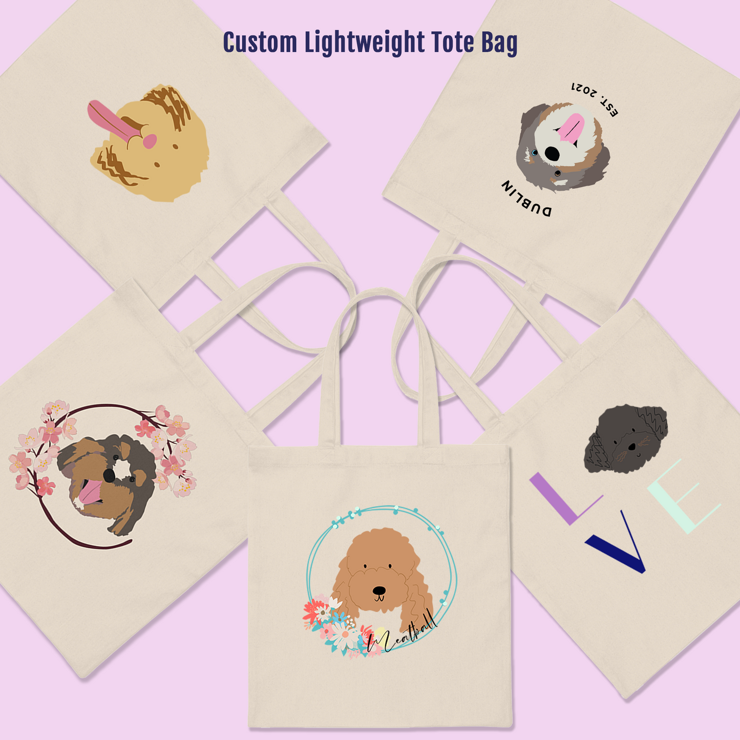 Custom Lightweight Tote Bag