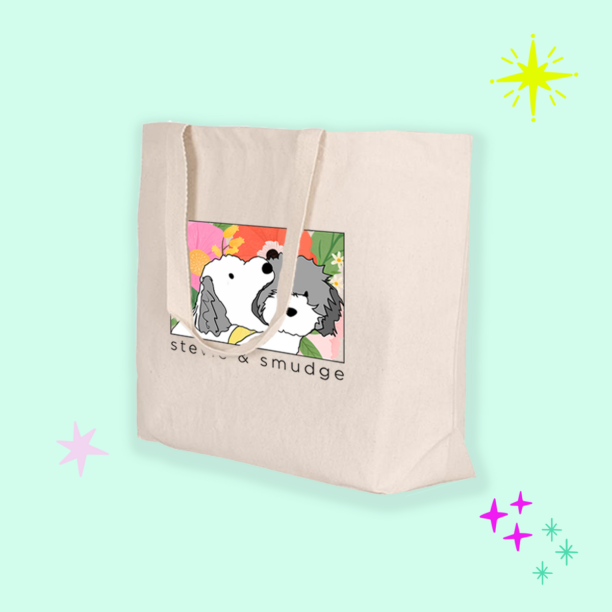 Stevie & Smudge Signature Tote Bag