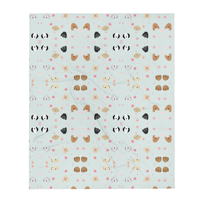 Doods in Springtime 50" x 60" Throw Blanket